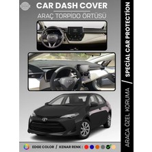 E-BİZ Toyota Corolla (2019+) Torpido Örtüsü E210 Kasa Hayalet Ekranlı Dijital Göstergeli Torpido Koruma