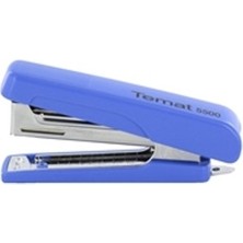 TEMAT 10764 Mavi Zımba Makinesi 5501 Mini No:10  Adet Sayısı ile Kullanıma Uygun