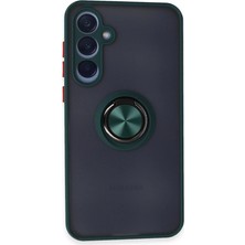 Bilfold Galaxy A15 4g Kılıf Montreal Yüzüklü Kapak - Yeşil