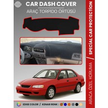 E-BİZ Toyota Corolla E110 (1998-2002) Torpido Örtüsü Ön Göğüs Koruma Araca Özel Çatlamayı Önler Kaymaz