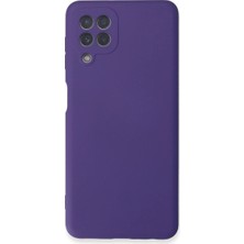 Ronanna Galaxy A22 Kılıf Nano Içi Kadife - Mor