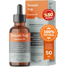 Adam's Garden Susam Yağı Saf 50ML