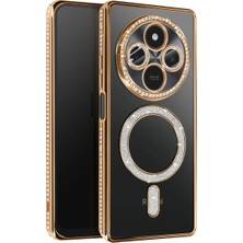 Ronanna 14C Joke Simli Magneticsafe Kılıf - Gold