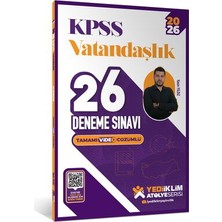 Yediiklim Yayınları 2026 KPSS Atölye Serisi Vatandaşlık Tamamı Video Çözüml