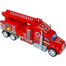 Nizam Oyuncak 27 cm Itfaiye Aracı Çocukların Aktivite Gelişimini Destekleyen Güvenli Oyun