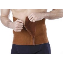 Armor Kahverengi Cırtlı Bel Korsesi S Beden Erkek Kullanıma Uygun Yün ve Akrilik Karışımı