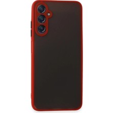 Galaxy A05S Kılıf Montreal Kapak - Kırmızı