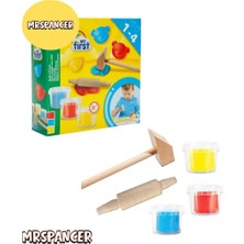 Mrspancer 1144326 - Oyun Hamur Seti - Oklavalarla Birlikte - Oyuncak