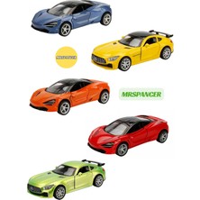 Mrspancer 030950G - Süper Spor Işıklı Oyuncak Glow Araba 1 Adet