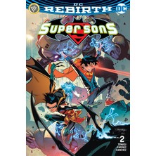 JBC Yayıncılık Super Sons Rebirth Sayı 2 Peter J. Tomasi Ciltli Yayın 24 Sayfa