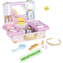 Mrspancer 668962E - Eğitici ve Eğlenceli Oyuncak - Prensesler Için Güzellik Makyaj Çantası 1 Adet