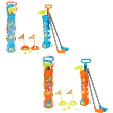 Mrspancer 100717 - Golf Seti Oyuncak Çekçek Çantalı Fileli