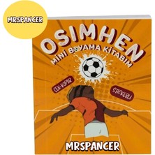 Mrspancer 535173 - Osimhen Boyama Kitabı Mini - Stickerlı