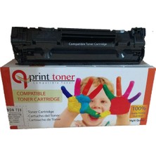 QPRİNT TONER Canon 728 Muadil Toner 2100 Sayfa Siyah CRG728 M1536 P1566 P1606 D530 D550 D560 L150 L170 L190 L410 MF4410 MF4412