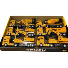 Mrspancer 409303T - SH40930 Sürtmeli Araba Inşaat Araçları Plastik-Zrv