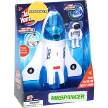 Mrspancer 631129E - Astronot Mekiği - Işıklı ve Sesli Uzay Mekiği Oyuncak
