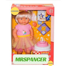 Mrspancer 026212 - Doğum Günü Bebeği 40 cm Et Bebek Oyuncak