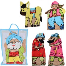 Mrspancer 297636E - Zeka Geliştirici Oyuncak Milli Kahramanlar Kukla Seti 1 Adet