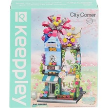 Mrspancer 372509E - Zeka Geliştirici Oyuncak Keeppley City Corner - Greenness Flower Shop 1 Adet