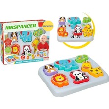 Mrspancer 653810E - Eğlenceli Aktivite Oyuncağı - Bul Tak Oyun Takımı Sevimli Hayvanlar 1 Adet