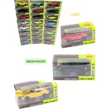 Mrspancer 100447E - Kutulu Çek Bırak Spor Yarış Oyuncak Arabalar 1 Adet