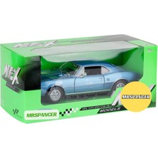 Mrspancer 125028E - Model Araç 1967 Model Firebird Araç Oyuncak Araba Meral Açılır Kapılı