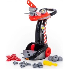 Mrspancer 068620E - Vinçli Tamir Seti Eğitici Mekanik Oyuncak Meslek Seti 19 Parça