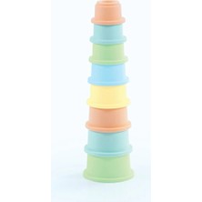 Mrspancer 095637E - Eğitici ve Eğlenceli Oyuncak Kule Oyunu 1 Adet