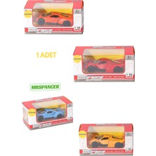 Mrspancer 082767E - Oyuncak Çek Bırak Spor Yarış Arabası 1 Adet Rengarenk