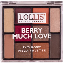 Lollis Berry Much Love Göz Farı Paleti Karışık Tonlama ile Renk Seçenekleri