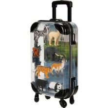 Mrspancer 050033E - Eğlenceli Aktivite Oyuncağı - Figür Hayvan Set Valizli Parça Oyuncak 1 Adet