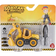 Mrspancer 345425E - Eğitici ve Eğlenceli Oyuncak Sök Tak Iş Makineleri -Zeon 1 Adet