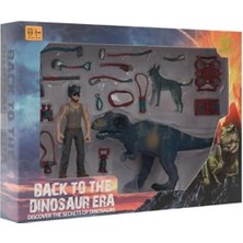 Mrspancer 220065T - Kadın Figürlü Dinozor Set