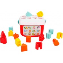 Mrspancer 046753G - Minibo Harfler ve Şekiller Kovası 16 Parça