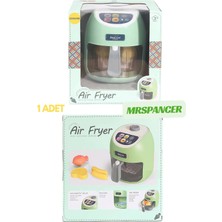 Mrspancer 079552E - Eğlenceli ve Eğitici Oyuncak Dokunmatik Airfryer - Fritöz - Aksesuarlı