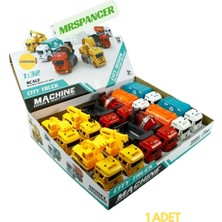 Mrspancer 030428E - Renkli ve Sevimli Oyuncak Iş Makinesi Kamyon Araç 1 Adet