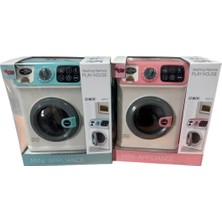 Mrspancer 468270E - Eğlenceli Aktivite Oyuncağı Kutulu Işıklı Müzikli Çamaşır Makinası 1 Adet