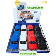 Mrspancer 104346E - Nostaljik Işıklı ve Sesli Sürtmeli Oyuncak Araba Renkli Toros Oyuncak Araba MURAT131