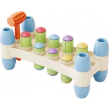 Mrspancer 841204G - Quercetti Çekiç Oyunu 34 Parça