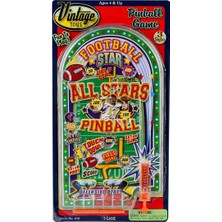 Mrspancer 904380E - Eğlenceli Aktivite Oyuncağı Vintage Pinball Game - 1 Adet