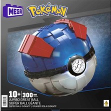 Mrspancer 300517E - Yaratıcı Oyun Oyuncağı Mega Pokémon™ Jumbo Pokeball Parça Yaş 1 Adet