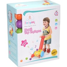 Fabba Toys Babycim Top Toplama Oyunu Renkli Eğitici Motor Becerileri Geliştiren Eğlenceli Aktivite Seti Çocukla