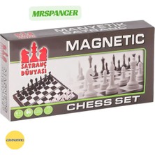 Mrspancer 050514E - Eğlenceli Manyetik Satranç Takımı Oyun Seti