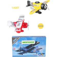 Mrspancer 348364E - Metal Oyuncak Uçak Kutulu 1 Adet