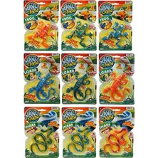 Mrspancer 016569T - Jaru Planet Earth Esnek Hayvanlar Kurbağa -Yılan-Kertenkele 1 Adet