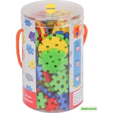 Mrspancer 473879 - Miniklerin Zeka Gelişimi Için 120 Parçadan Oluşan Bricks Yapı Blok Oyuncak
