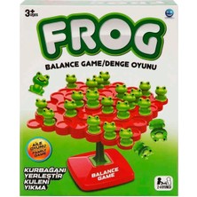 Mrspancer 749493E - Yaratıcı Oyun Oyuncağı Frog Kurbağa Denge Oyunu 1 Adet