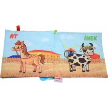 Mrspancer 638060E - Çocuklar Için Oyun ve Aktivite E - Minikler Için Eğitici Ilk Hayvanlar 1 Adet