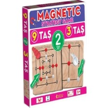Mrspancer 709858E - Yaratıcı Oyun Oyuncağı Manyetik Strateji Oyunları Taş + Taş -Dıytoy 1 Adet