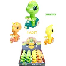 Mrspancer 083399E - Motorlu Figür Oyuncak Dinozorlar Renkli 1 Adet